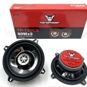 Descuento Juego de Dos Altavoces - 5"/130mm - 80W Max - 50W RMS - Universal - TORO POWER (AG2420)