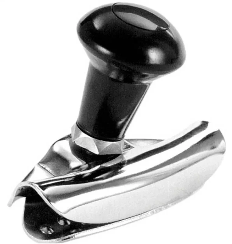 Bola para Volante Universal. Negro/Plata Alta Calidad
