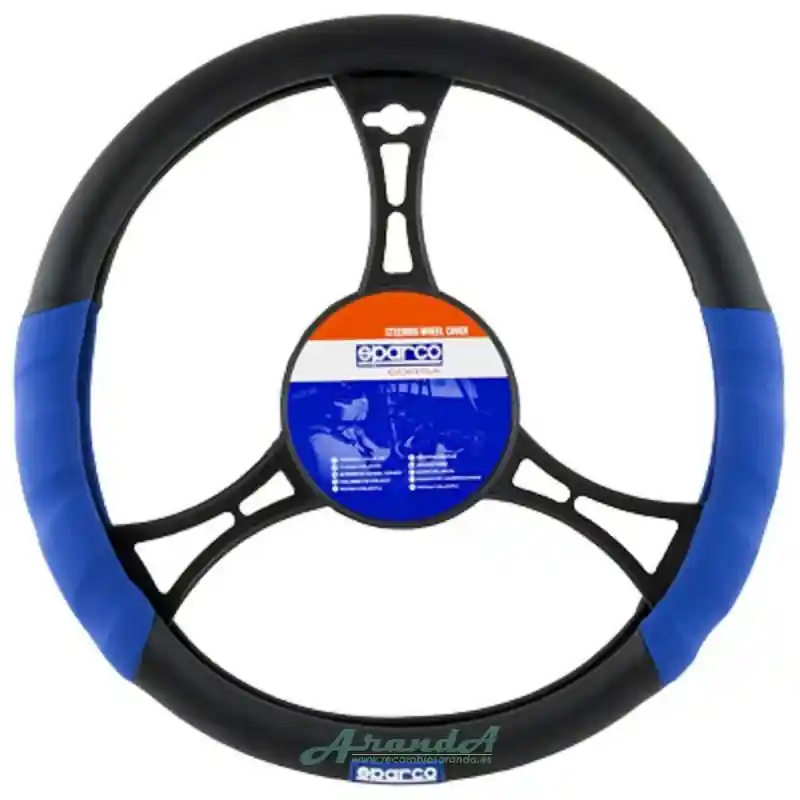 Compra Ahora Funda Volante Sparco Azul/Negro