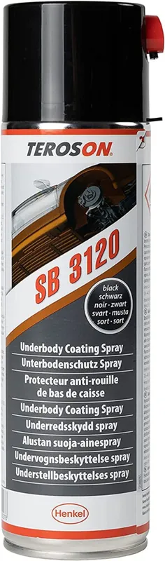 Spray Protección Antigravilla · Anticorrosión Carrocería · Teroson SB 3120 · 500ml Devolución Gratuita