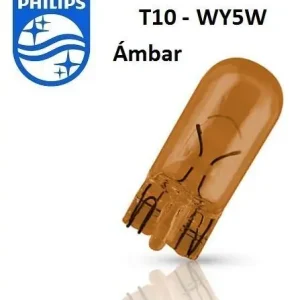 Pago Seguro WY5W Philips Ámbar Lámpara 12V 5W (Cuña)