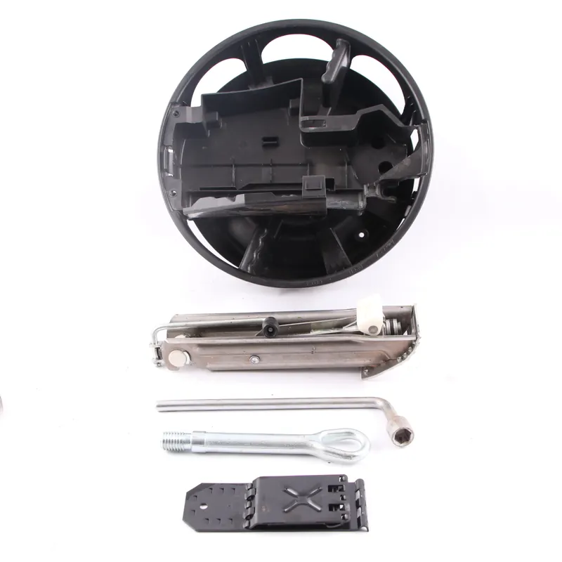 Rebajas Mercedes W204 W212 Rueda repuesto Soporte elevación Jack Cubierta herramientas