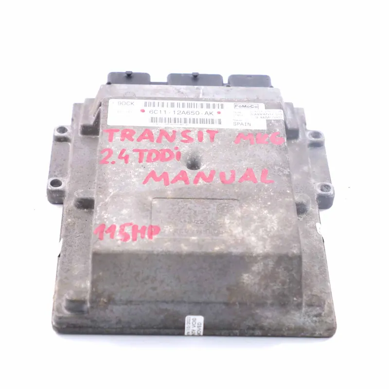 Gran Oferta Ford Transit MK6 2.4 TDDi Diesel Unidad Control Motor ECU Manual 6C11-12A650-AK