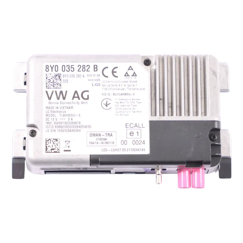 Envío Exprés Audi A3 S3 RS3 8Y Servicio En Línea Unidad De Módulo De Control 8Y0035282B